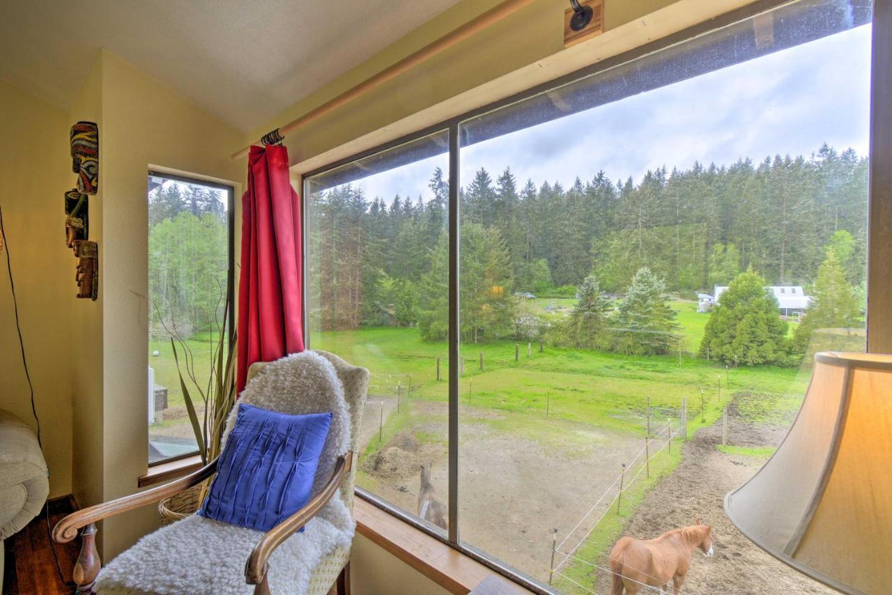 Peaceful Cabin On Horse Farm, 5 Mi To Town! Villa Port Townsend Buitenkant foto