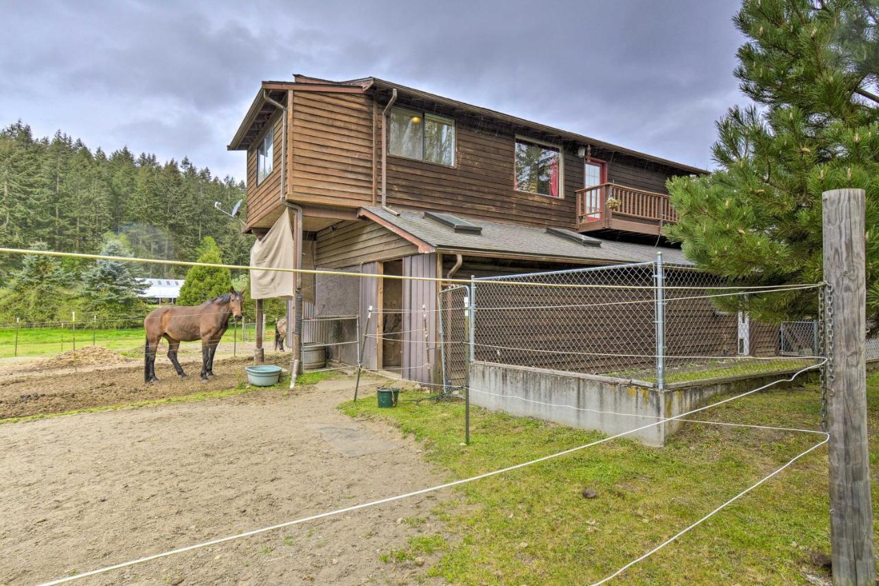 Peaceful Cabin On Horse Farm, 5 Mi To Town! Villa Port Townsend Buitenkant foto